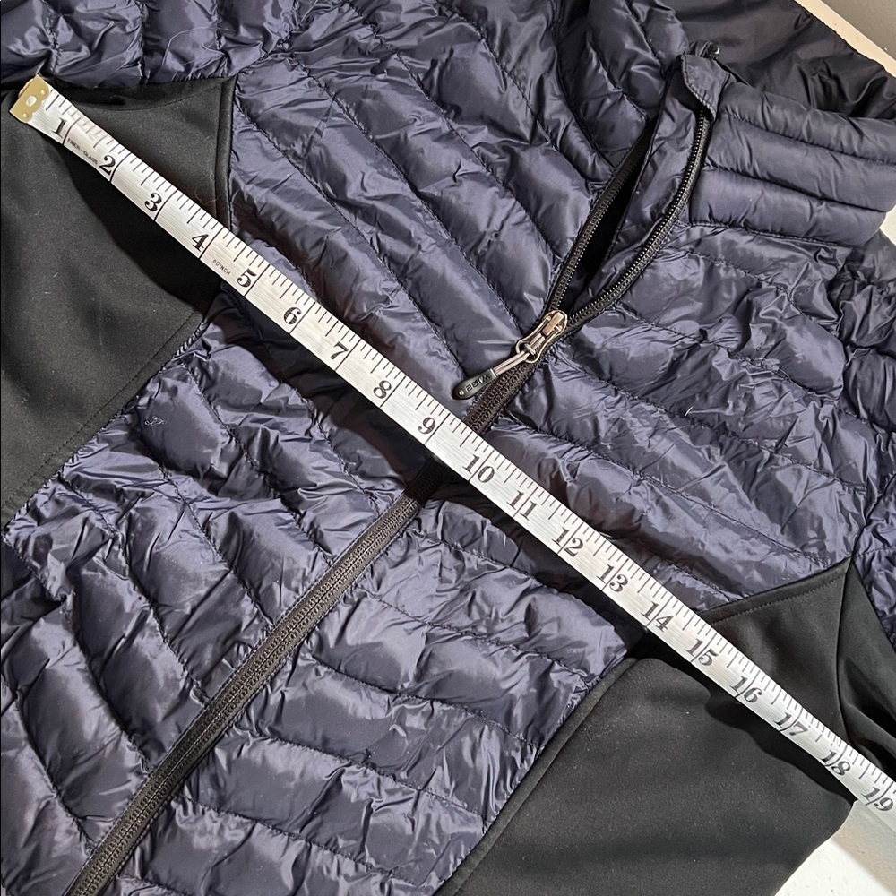 32 Degrees HEAT indigo puffer jacket medium - Picture 6 of 11